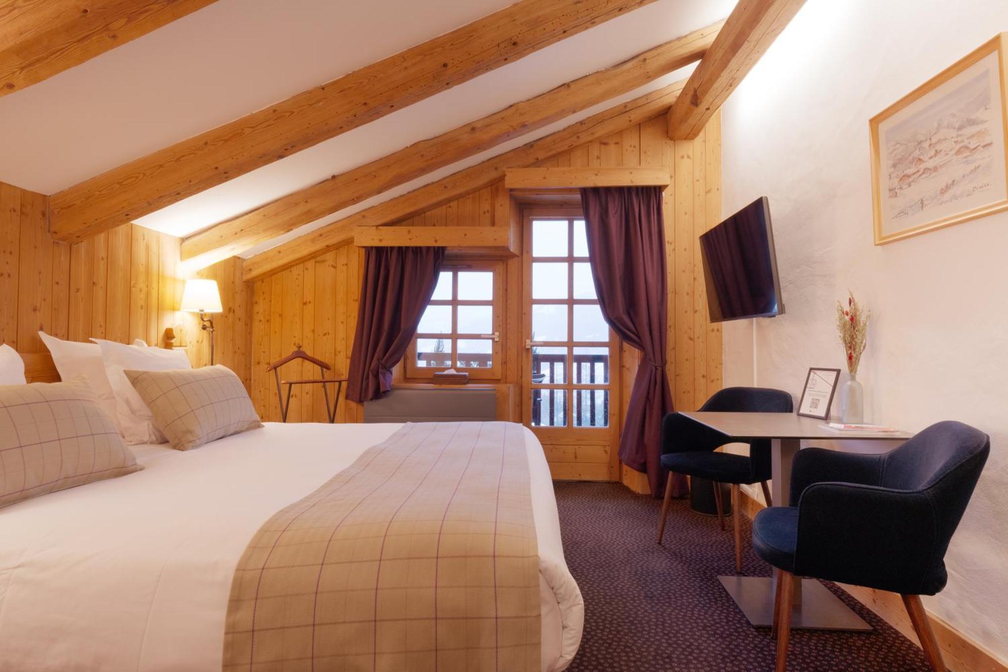 Hotel La Ferme Du Golf Megève Zimmer foto