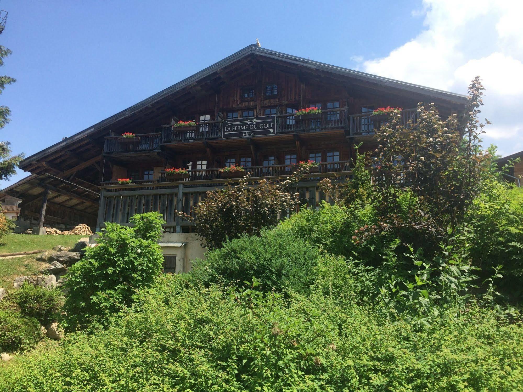 Hotel La Ferme Du Golf Megève Exterior foto