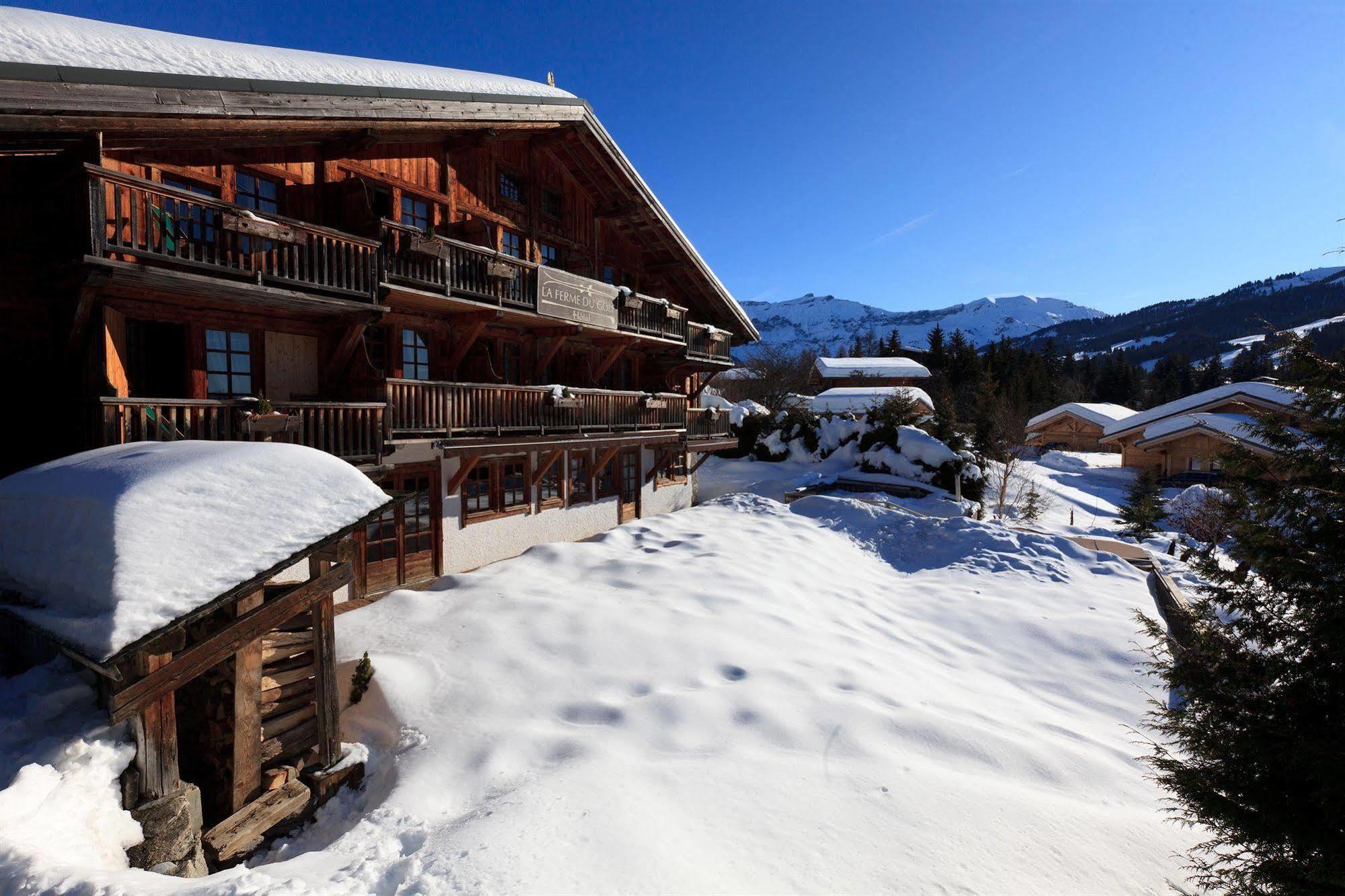 Hotel La Ferme Du Golf Megève Exterior foto